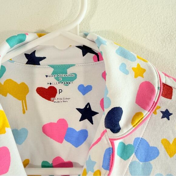 Roller Rabbit Kerri Rosenthal Starry Starry Night Long Sleeve Pajama Top Petite - Picture 3 of 10